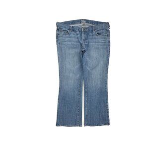 Old Navy The‎ Diva Bootcut Women's size 16P Medium Wash Blue Denim Jeans